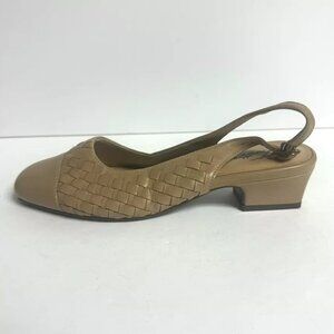 Trotters Womens Dea Woven Heel Size 8 M